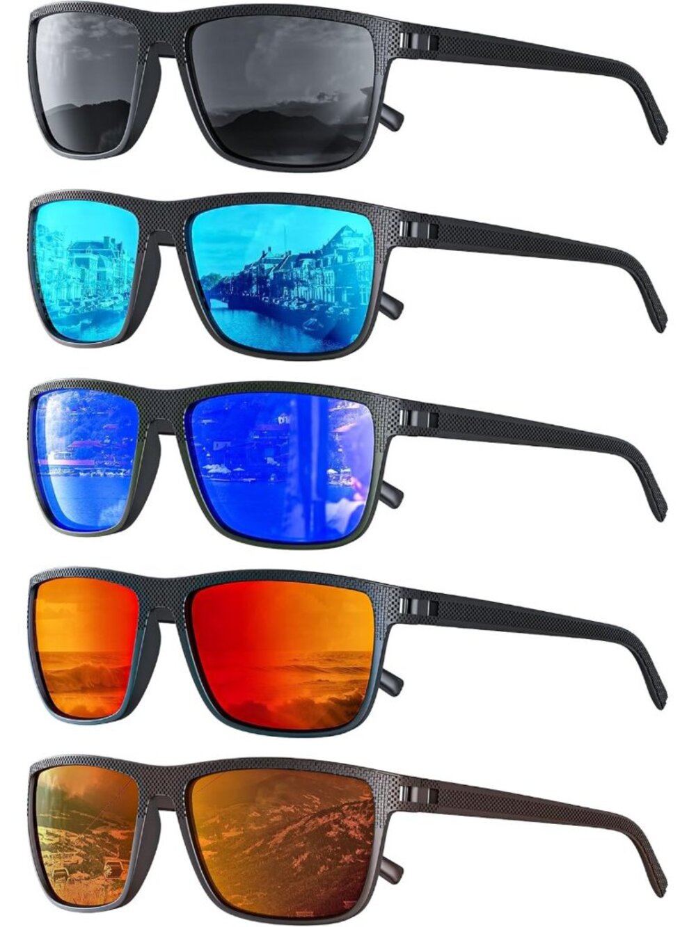 Polarized Sunglasses for Men & Women - Classic UV400 Protection for Fishing